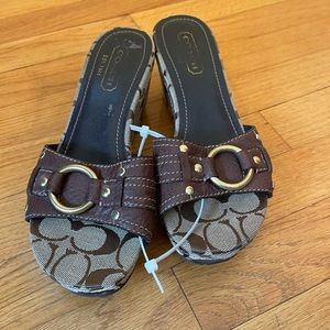 Coach Logo Wedges